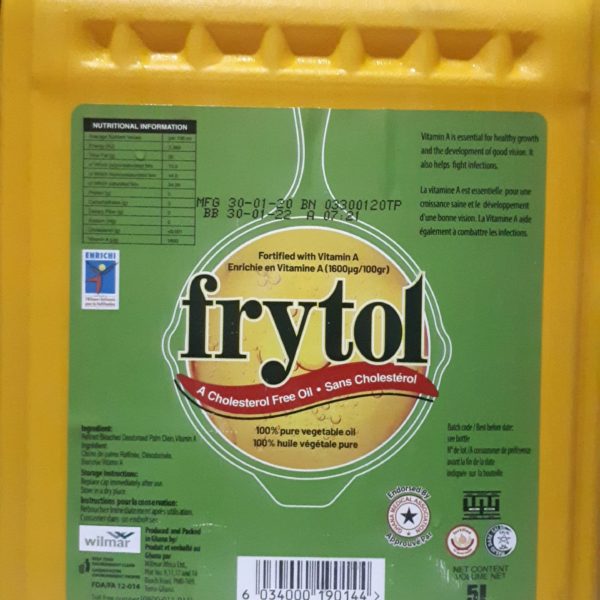 FRYTOL 4.5L GALLON OIL