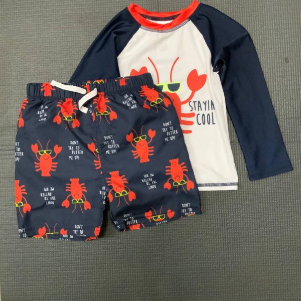 BOYS LONG SLEEVE SHIRT & SHORTS