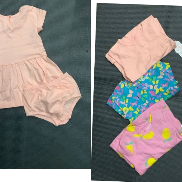 BABY GIRLS DRESS WITH PANTS