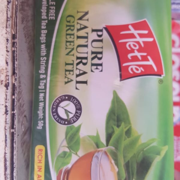 HETTE PURE NATURAL GREEN TEA