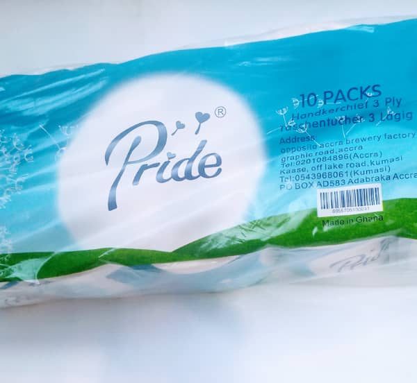 10 PACKS PRIDE TOILET TISSUE