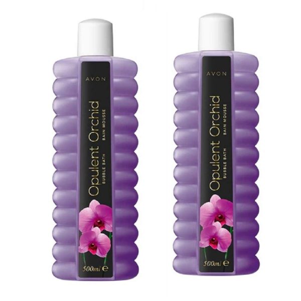 AVON OPULENT ORCHID BUBBLE BATH