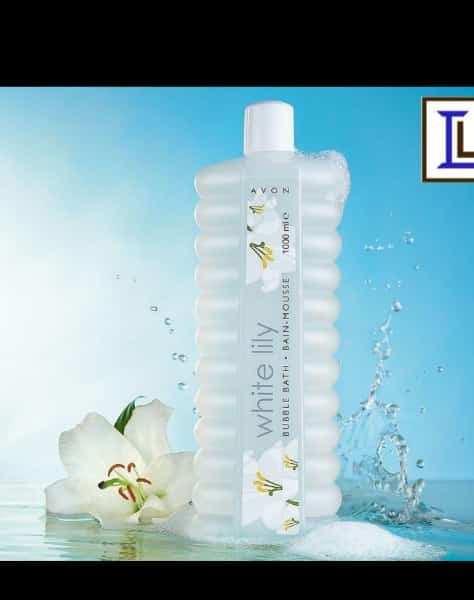 AVON WHITE LILY BUBBLE BATH (1000ml)