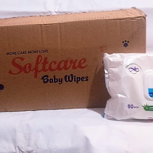 Box of Softcare Wipes (12pcs Big Size)