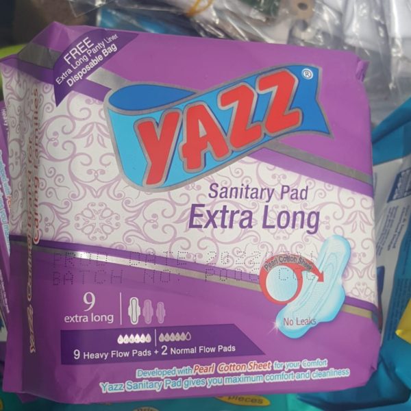 YAZZ EXTRA LONG SANITARY PAD