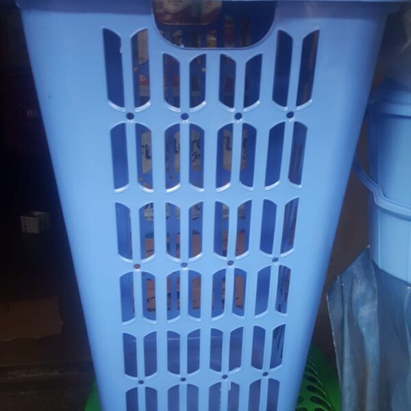 BLUE LAUNDRY BASKET