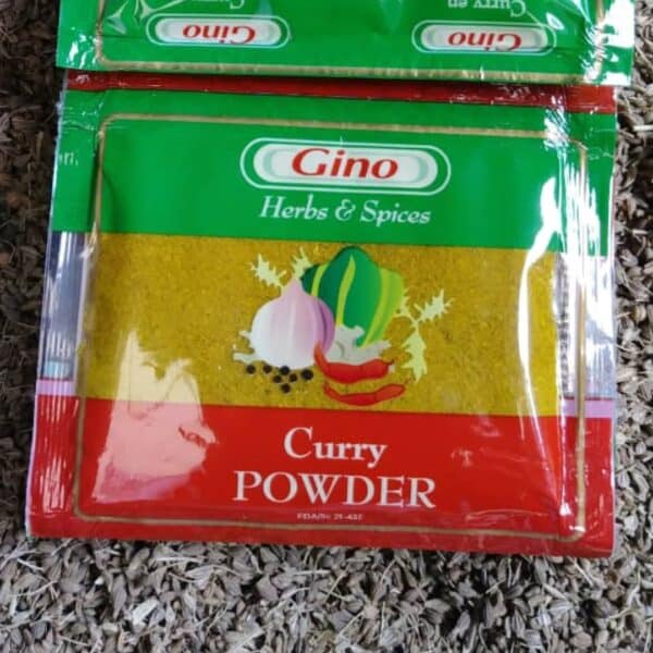 10 PACKS GINO CURRY POWDER