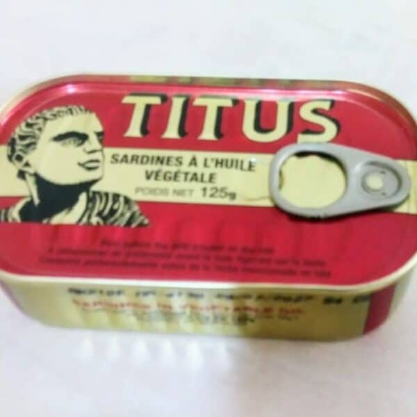 125g Titus Sardines