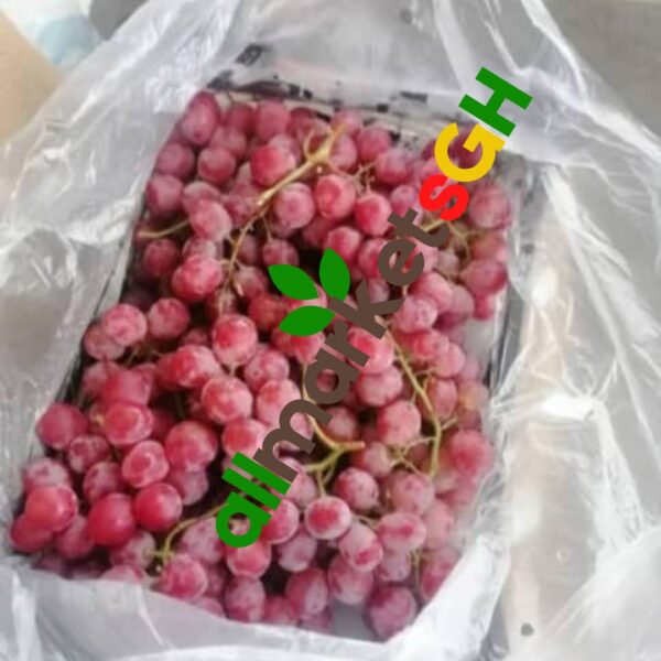 Box of Fresh Grapes